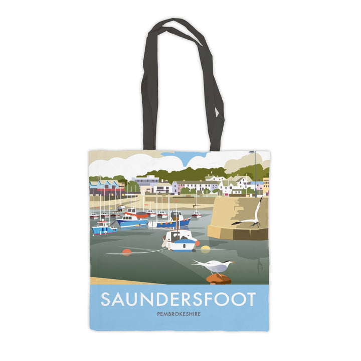 Saundersfoot, South Wales Premium Tote Bag