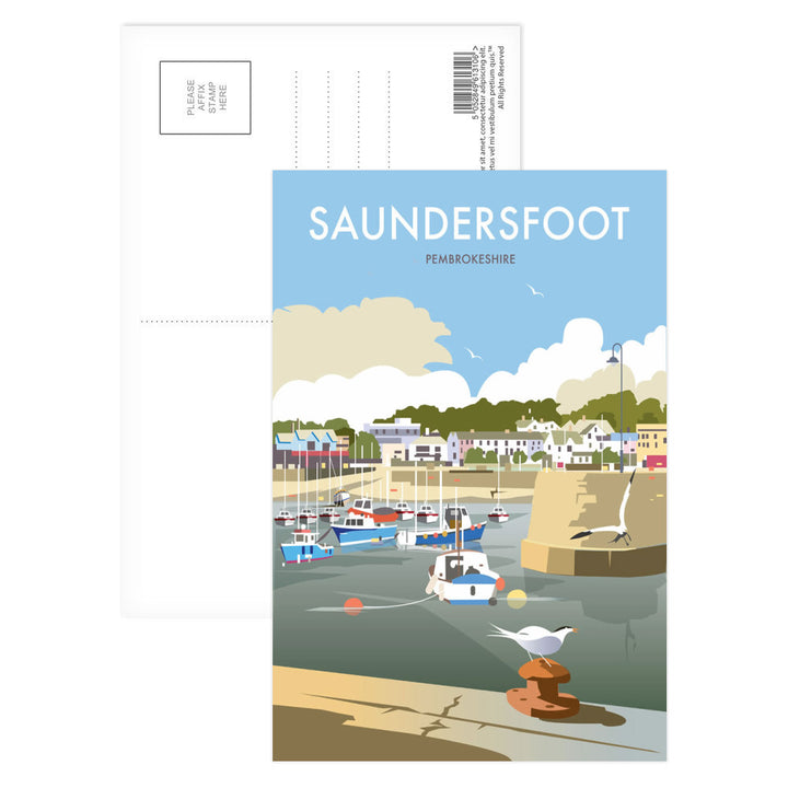 Saundersfoot, South Wales Postcard Pack