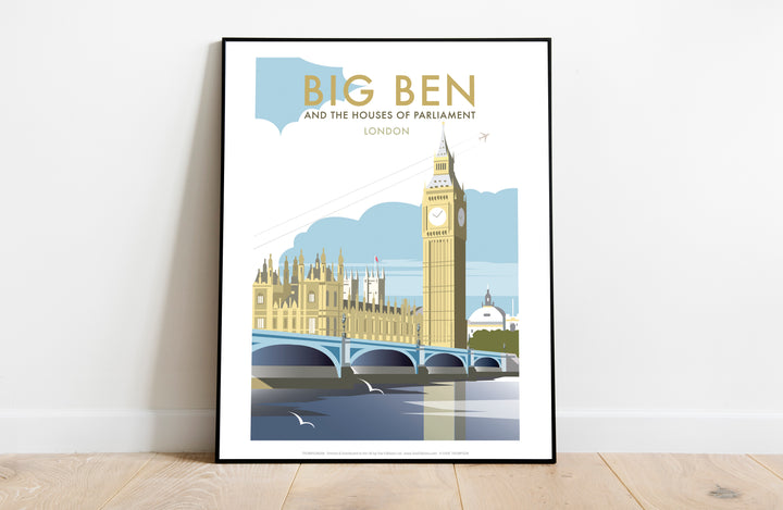 Big Ben and the Houses of Parliament - Art Print