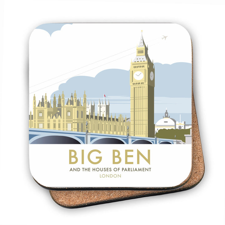 Big Ben and the Houses of Parliament MDF Coaster