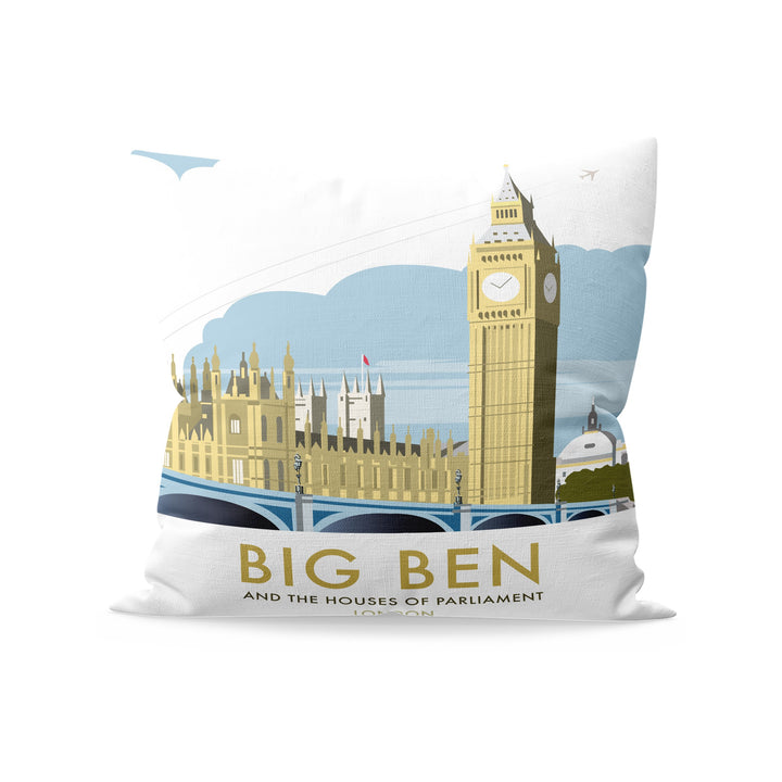 Big Ben and the Houses of Parliament Fibre Filled Cushion