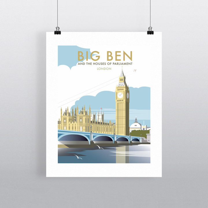 Big Ben and the Houses of Parliament Fine Art Print