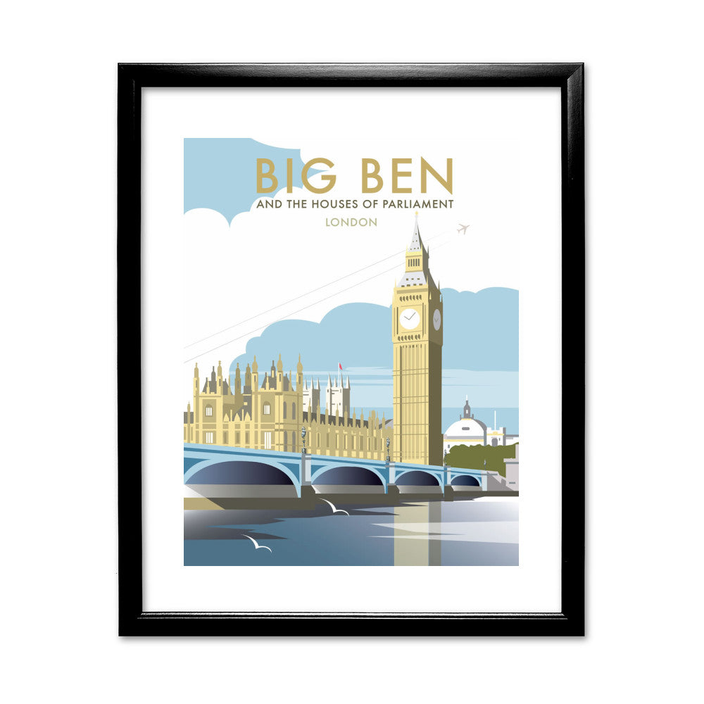 Big Ben and the Houses of Parliament - Art Print