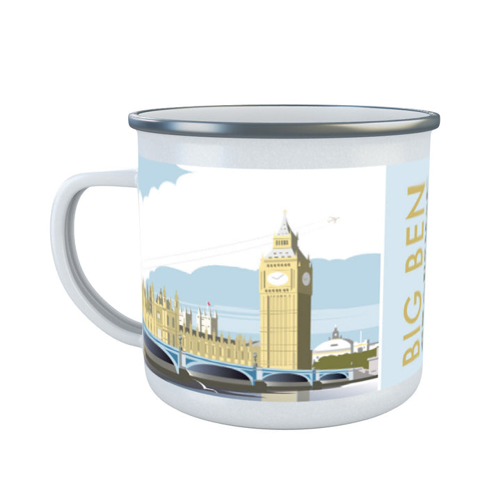 Big Ben and the Houses of Parliament Enamel Mug
