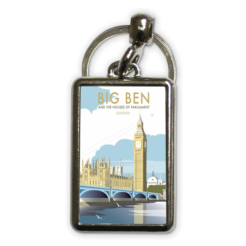 Big Ben and the Houses of Parliament Metal Keyring