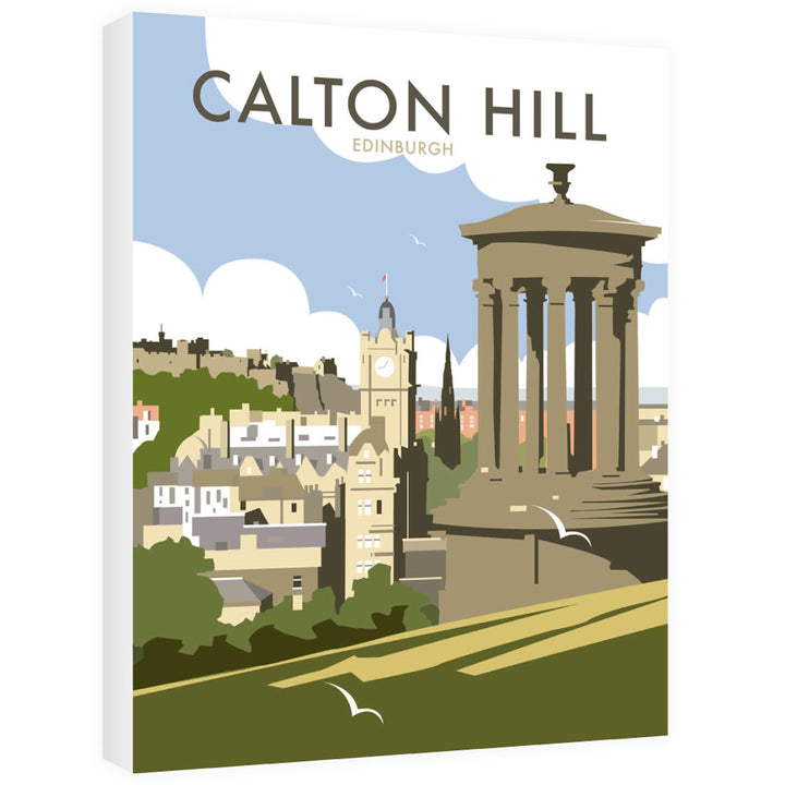 Calton Hill, Edinburgh Canvas