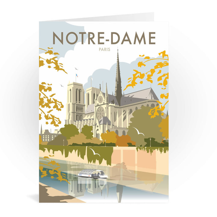 Notre-Dame, Paris Greeting Card 7x5