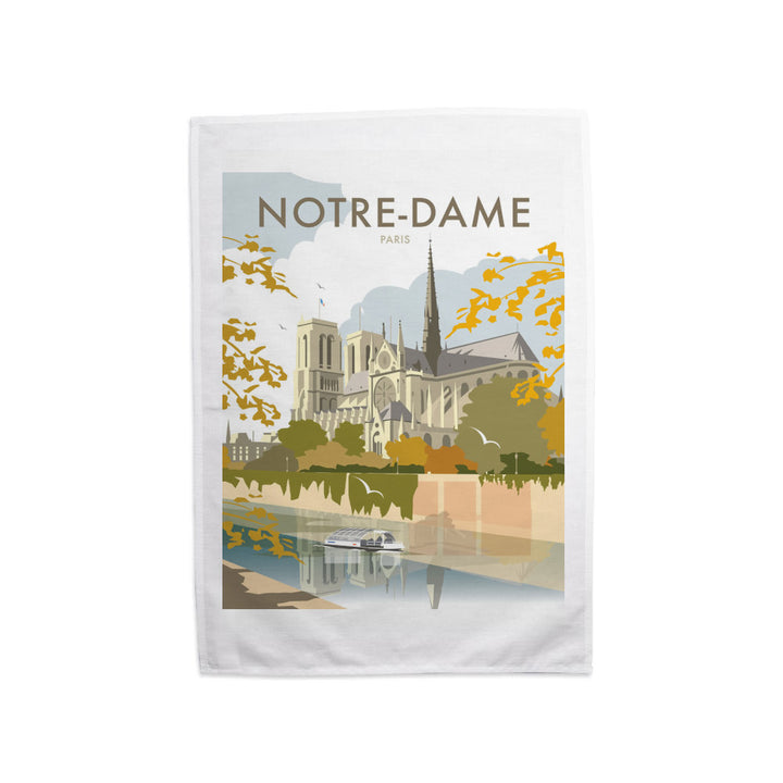 Notre-Dame, Paris Tea Towel