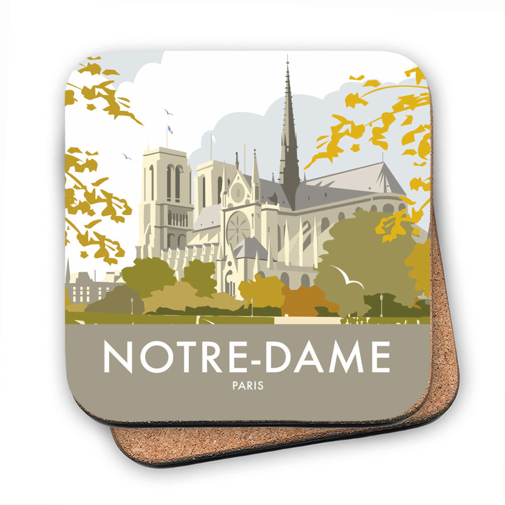 Notre-Dame, Paris MDF Coaster