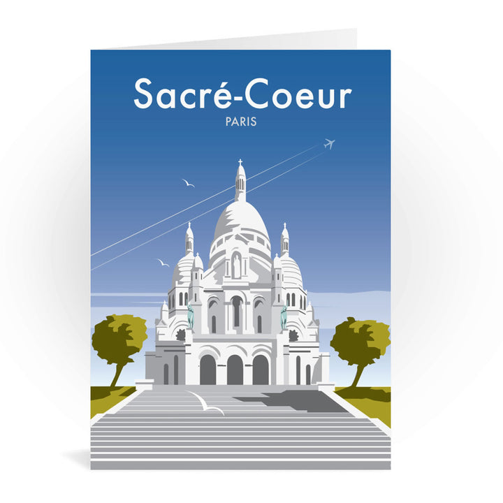 Sacre-Cour, Paris Greeting Card 7x5