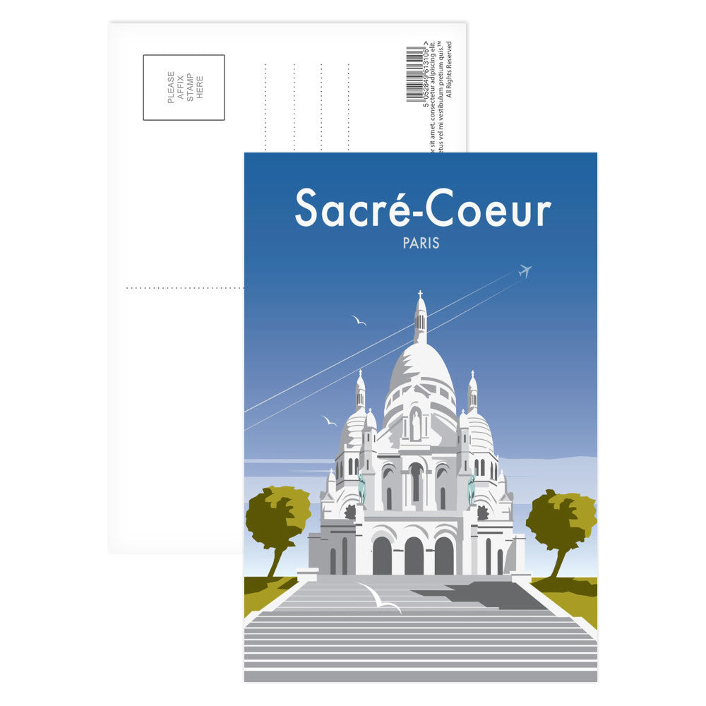 Sacre-Cour, Paris Postcard Pack