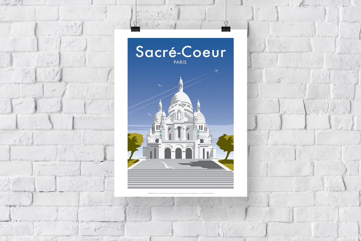 Sacre-Cour, Paris - Art Print