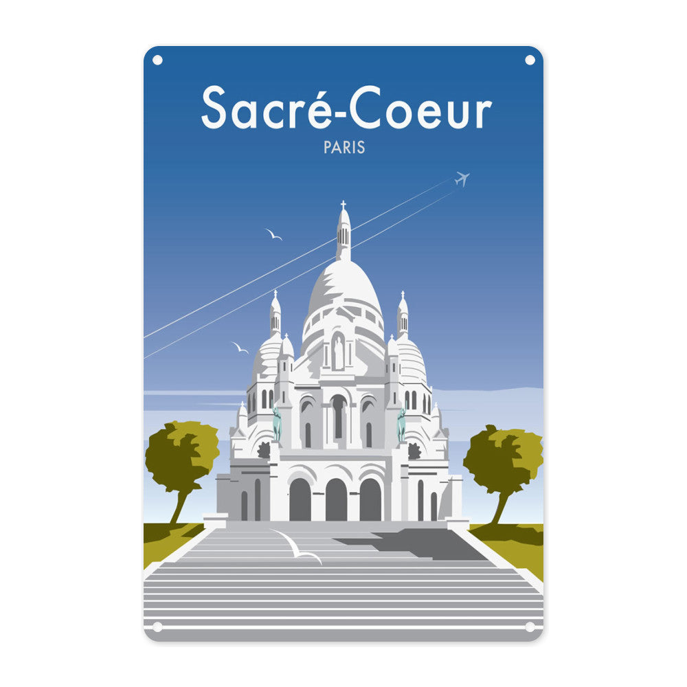 Sacre-Cour, Paris Metal Sign