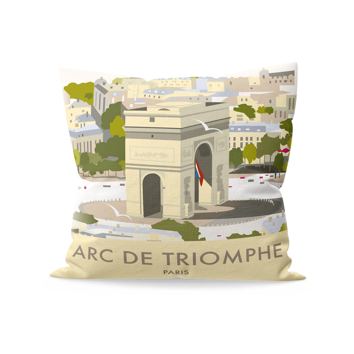 Arc De Triomphe, Paris Fibre Filled Cushion