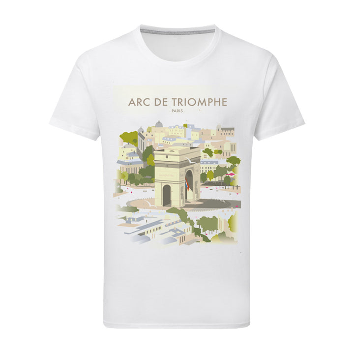 Arc De Triomphe T-Shirt by Dave Thompson
