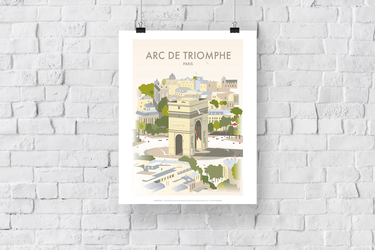 Arc De Triomphe, Paris - Art Print