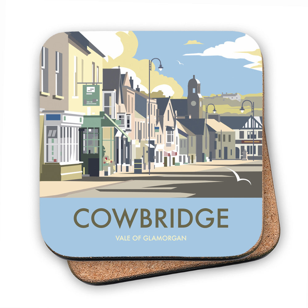 Cowbridge, South Wales, MDF Coaster