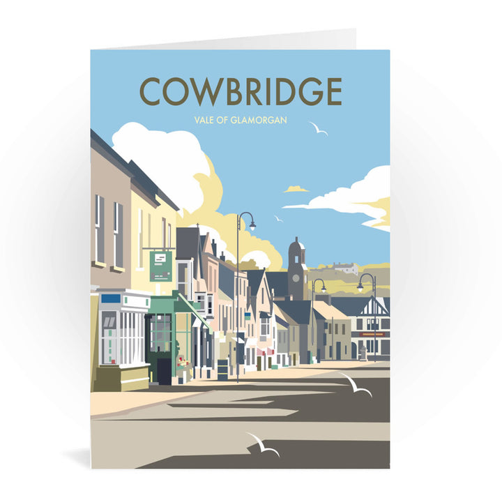 Cowbridge, South Wales, Greeting Card 7x5