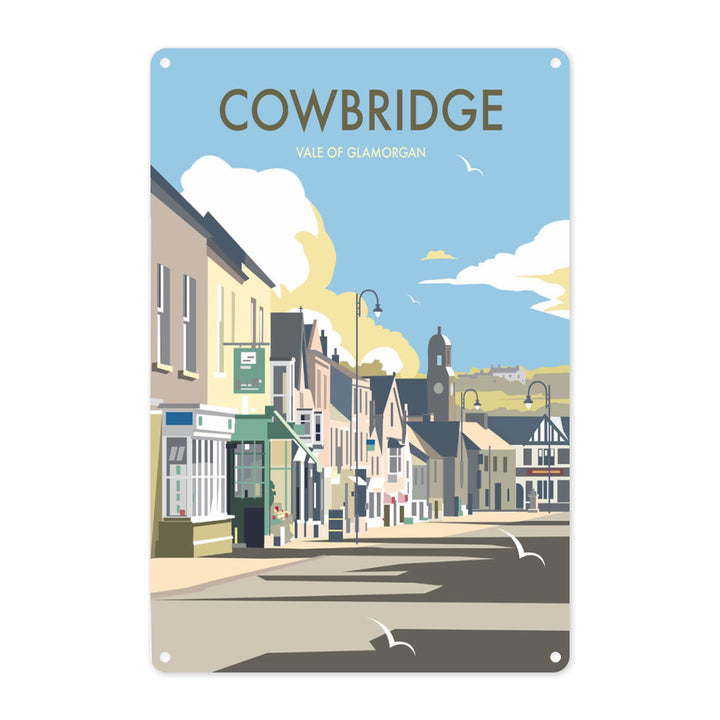 Cowbridge, South Wales, Metal Sign