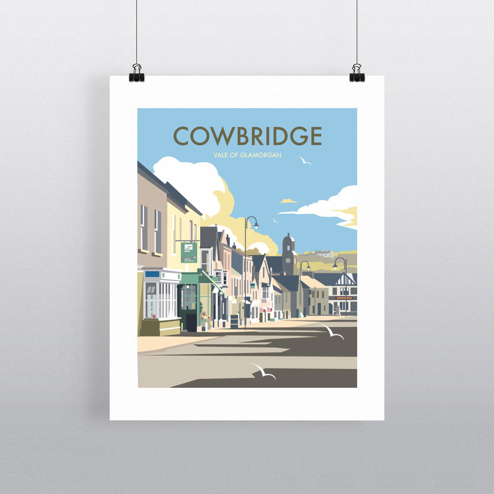 Cowbridge, South Wales, - Art Print