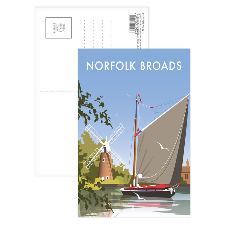The Norfolk Broads Postcard Pack