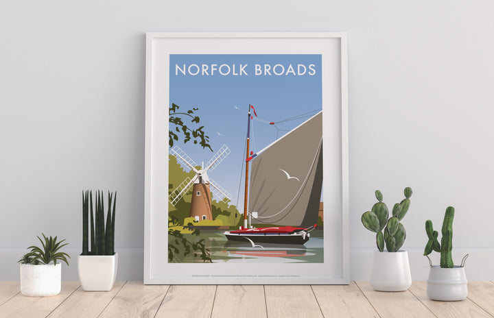 The Norfolk Broads - Art Print