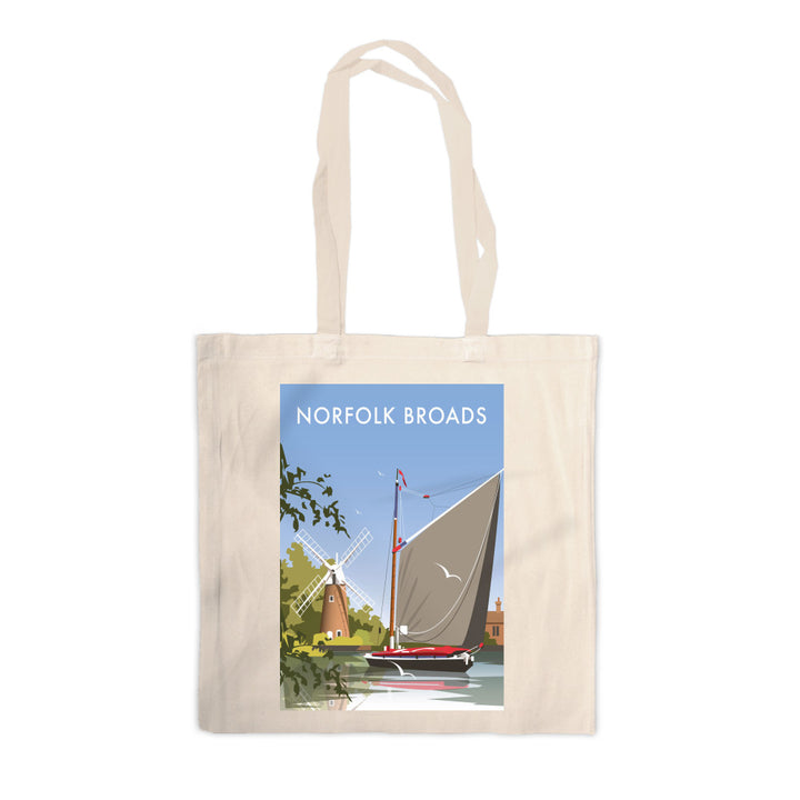 The Norfolk Broads Canvas Tote Bag