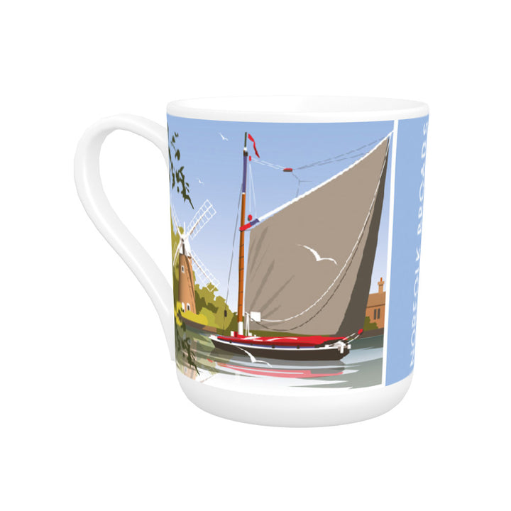 The Norfolk Broads Bone China Mug