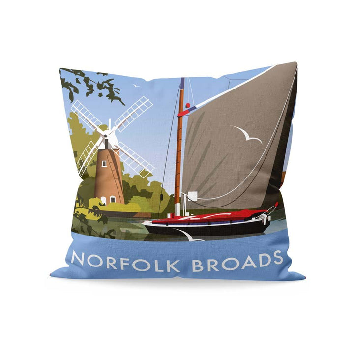 The Norfolk Broads Fibre Filled Cushion