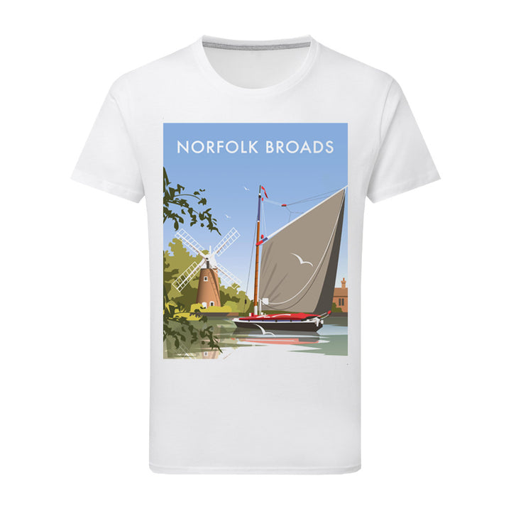Norfolk Broads T-Shirt by Dave Thompson