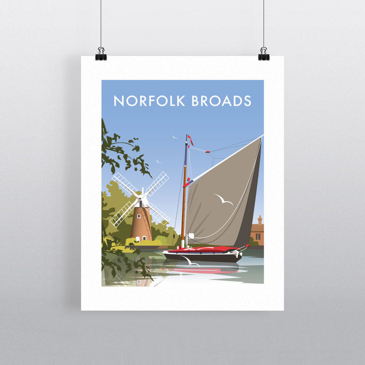 The Norfolk Broads Fine Art Print
