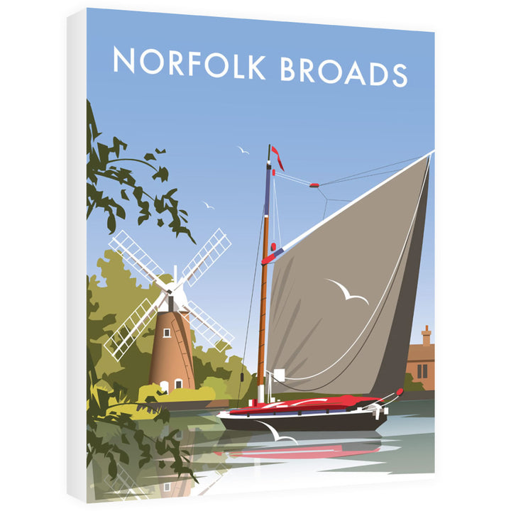 The Norfolk Broads Canvas