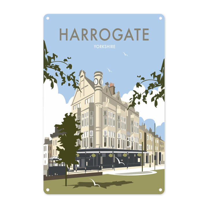 Harrogate Metal Sign