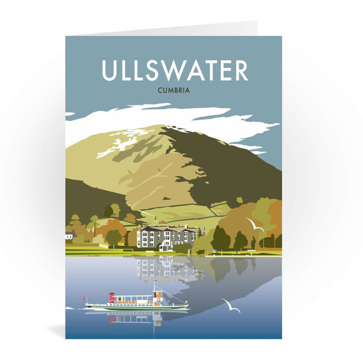 Ullswater Greeting Card 7x5