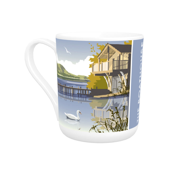 The Boathouse, Ullswater Bone China Mug