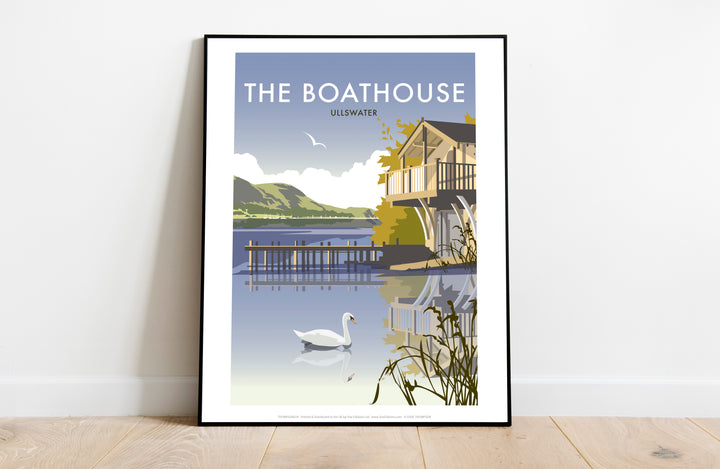 The Boathouse, Ullswater - Art Print