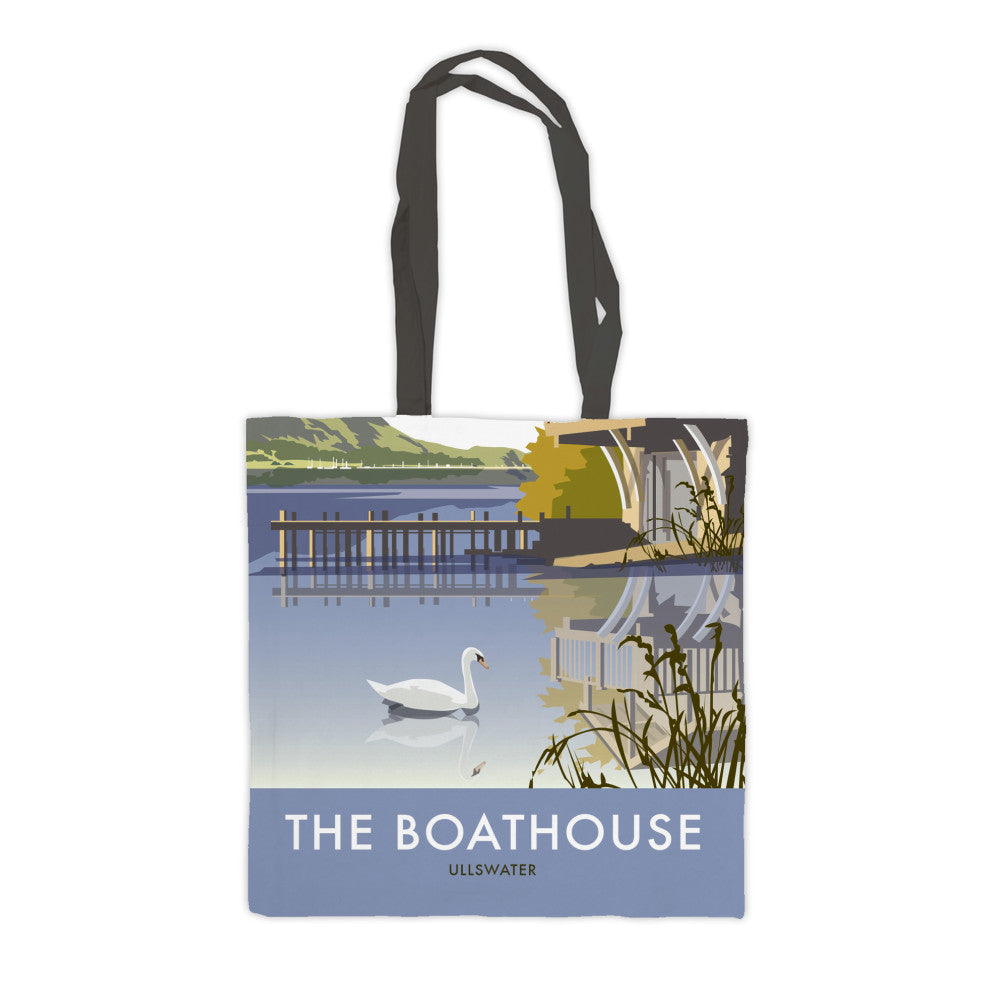 The Boathouse, Ullswater Premium Tote Bag