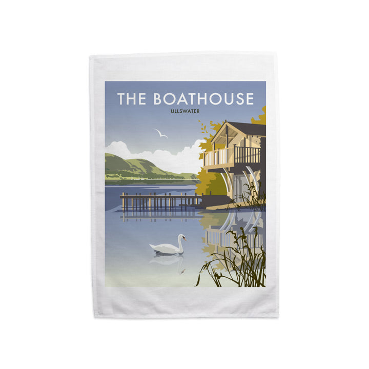 The Boathouse, Ullswater Tea Towel