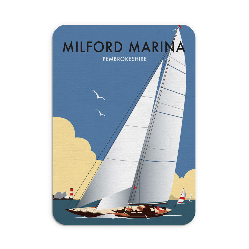 Milford Marina, South wales Mouse Mat