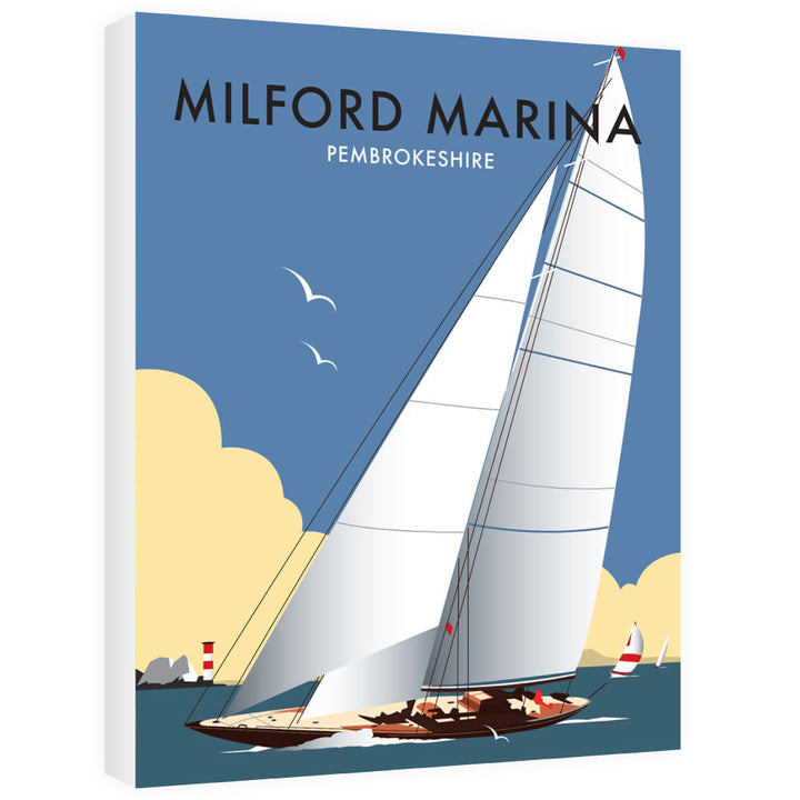 Milford Marina, South wales Canvas