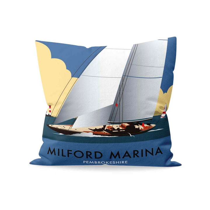 Milford Marina, South wales Fibre Filled Cushion