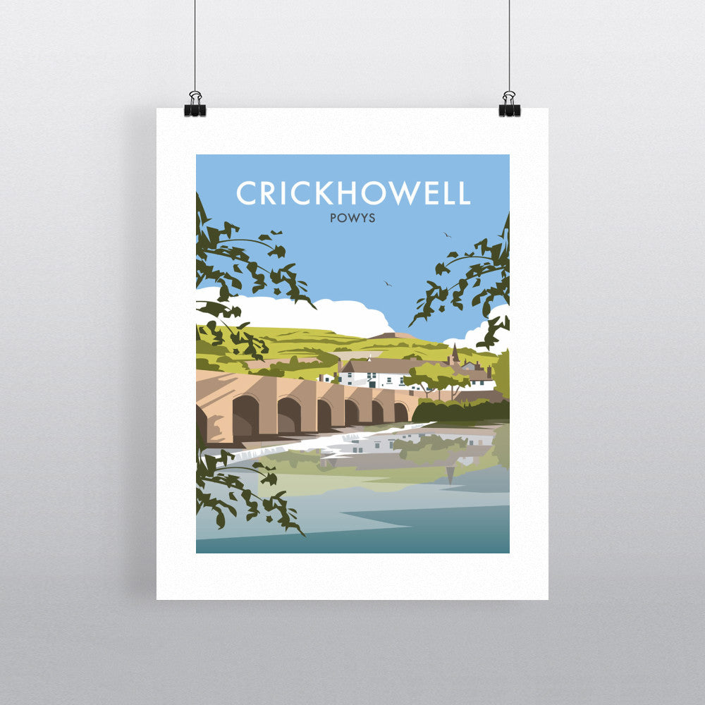 Crickhowell, South Wales - Art Print
