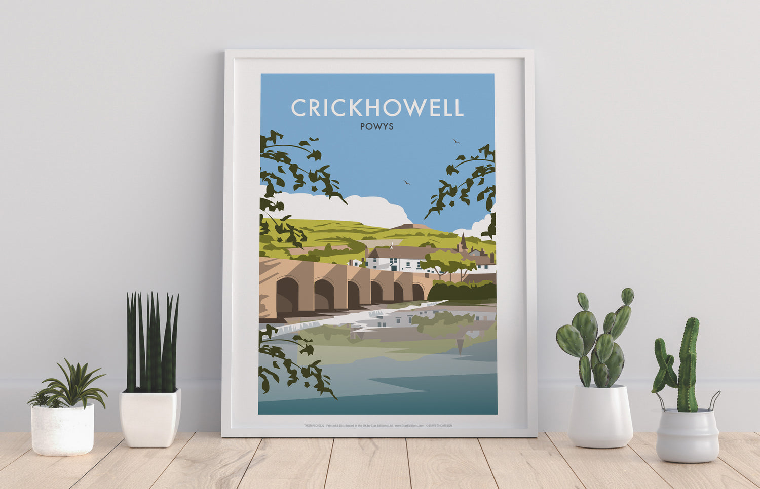 Crickhowell, South Wales - Art Print
