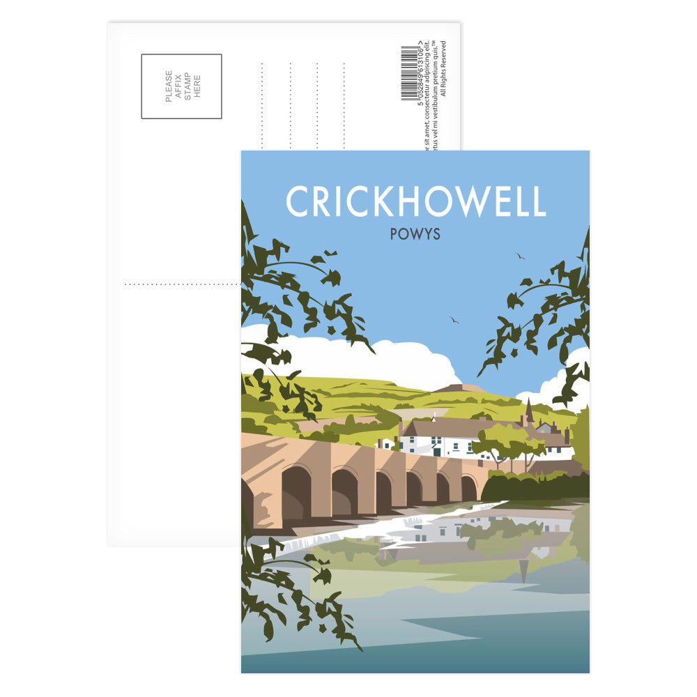 Crickhowell, South Wales Postcard Pack