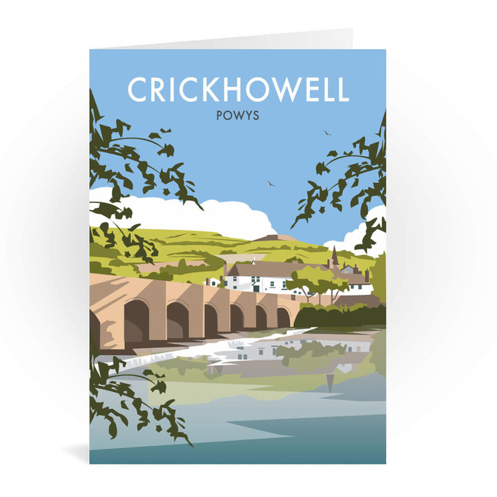 Crickhowell, South Wales Greeting Card 7x5