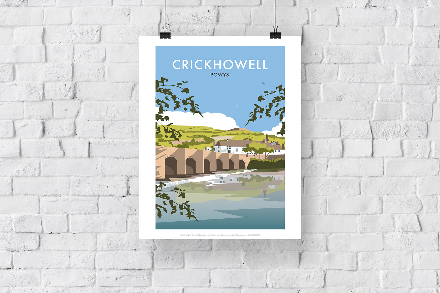 Crickhowell, South Wales - Art Print