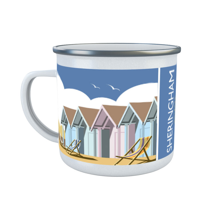 Sheringham, Norfolk Enamel Mug