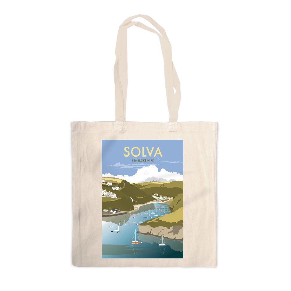 Solva, South Wales Canvas Tote Bag