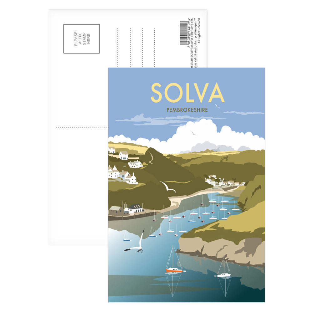 Solva, South Wales Postcard Pack