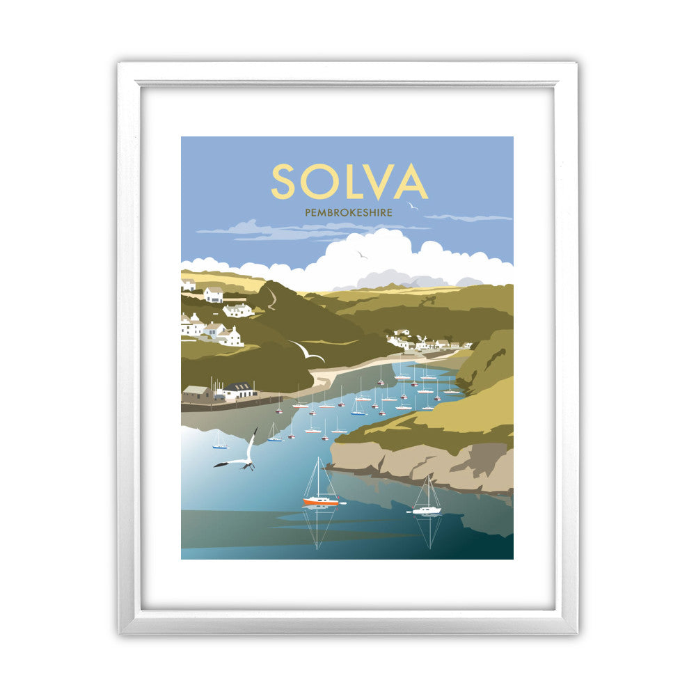 Solva, South Wales - Art Print